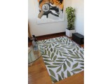 Alfombra Vinilica Q-Carpet  Ramas Verde